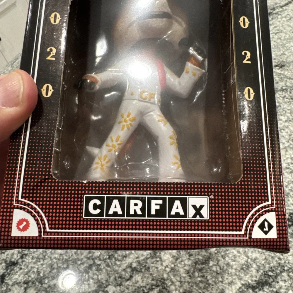 CARFAX CAR FOX BOBBLEHEAD FIGURE 2020 Elvis Viva‎ Las Vegas Bobble Head #29